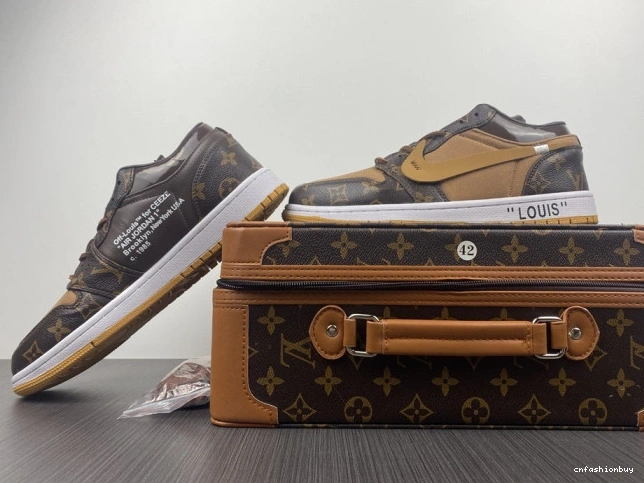 AJ1 LOW Off-Louis OW x Jordan 1 Air 0805